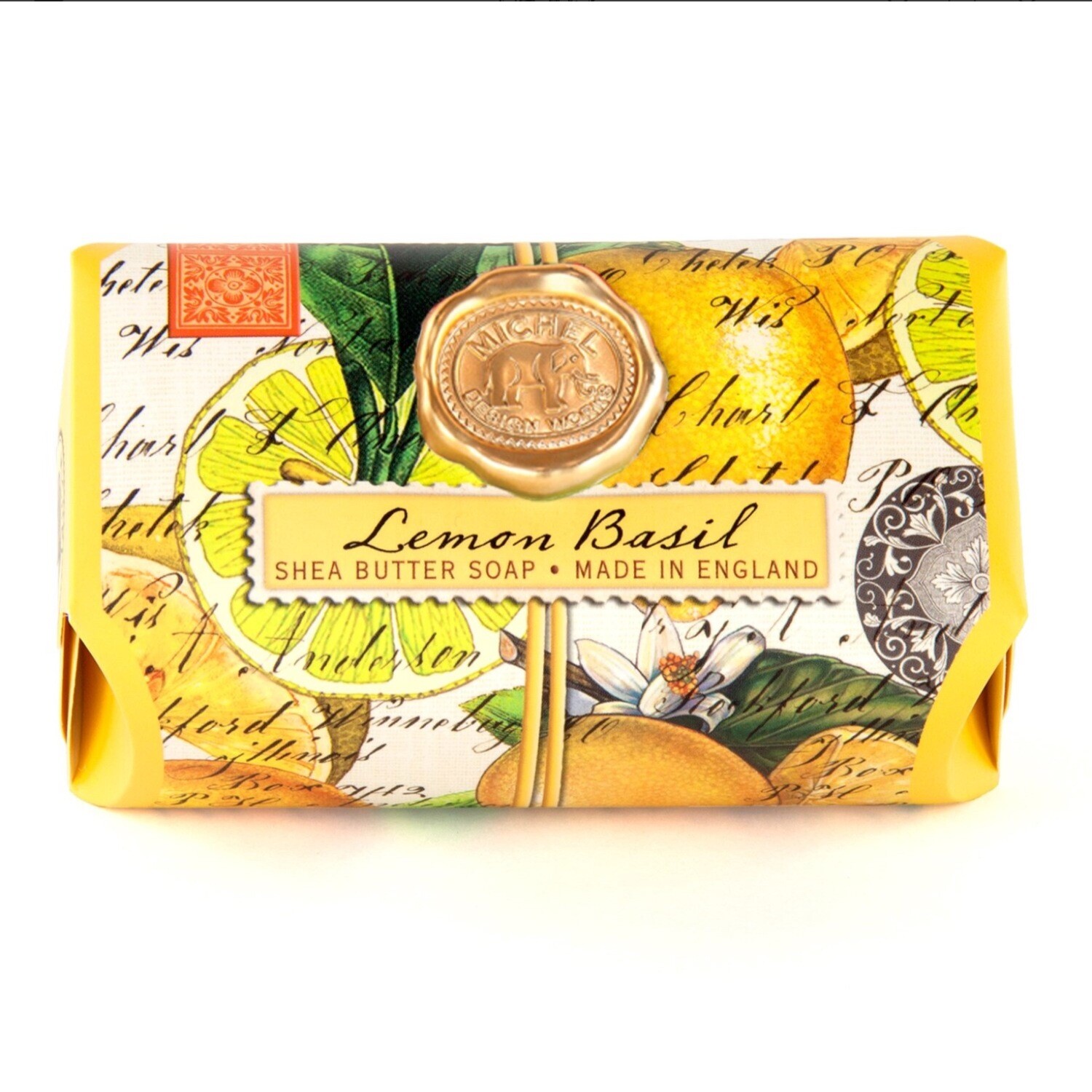 Lemon Basil Bath Soap Bar