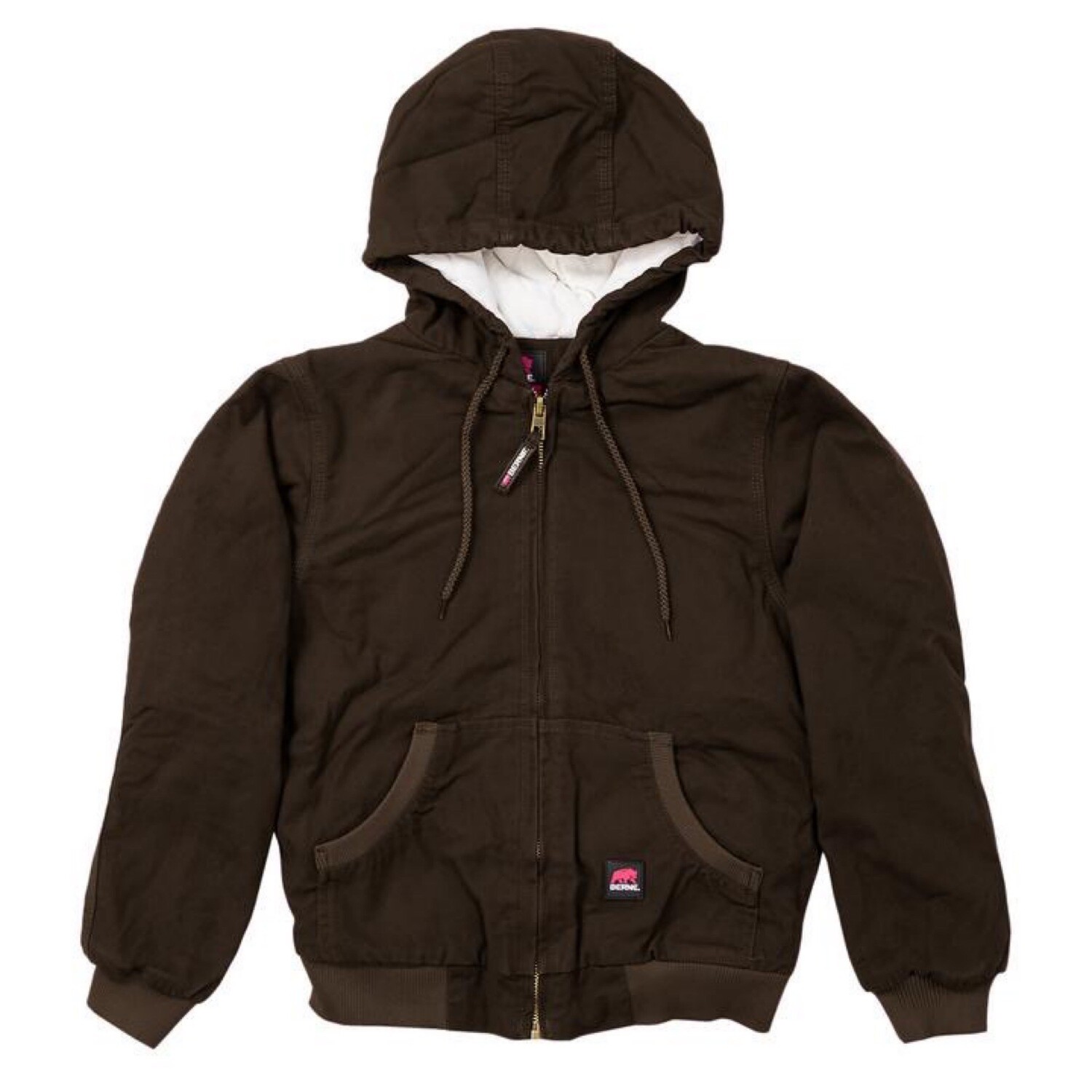 Ladies brown work coat