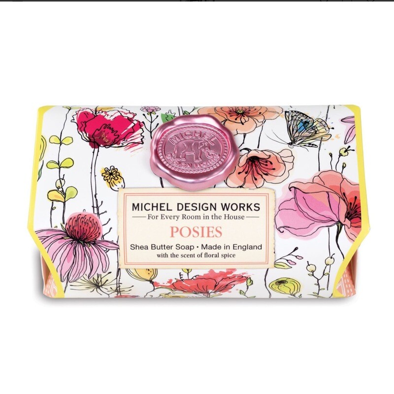 Posies Bath Soap Bar