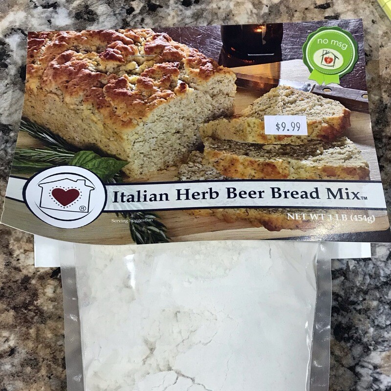 Italian herb beer bread mix