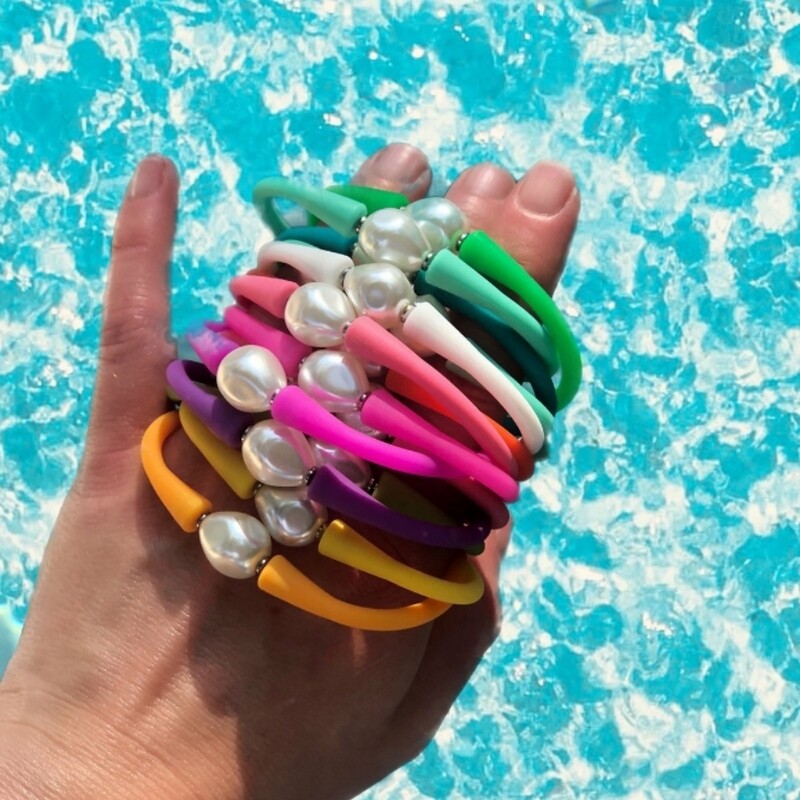 Pearl Silicone Bracelet