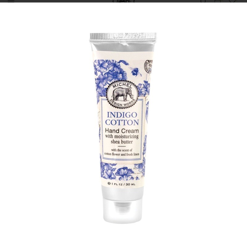 Indigo Cotton Travel Hand Cream