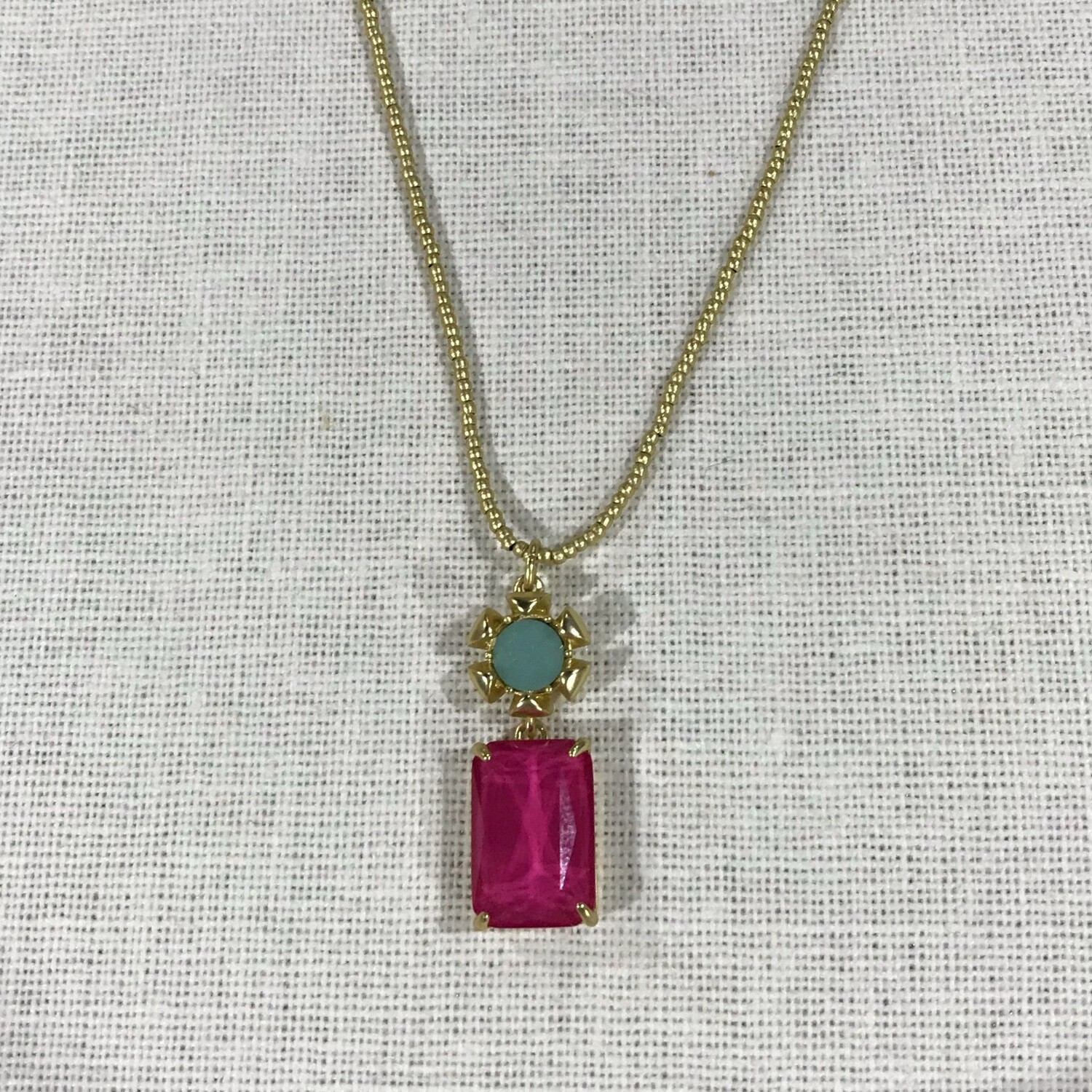 Flower Bitty Necklace 17”