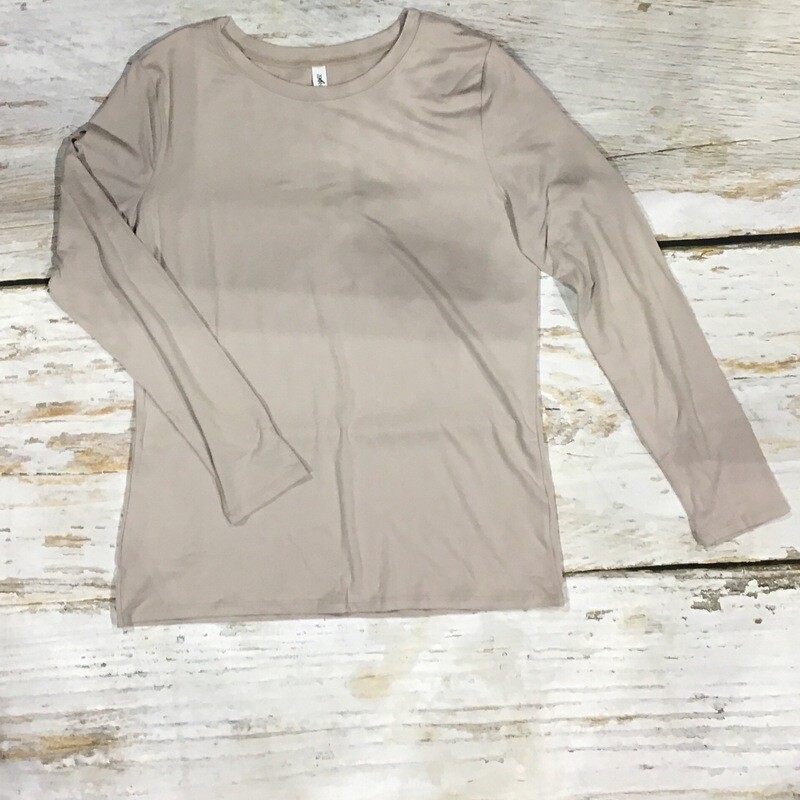 CREAM LONG SLEEVE TOP