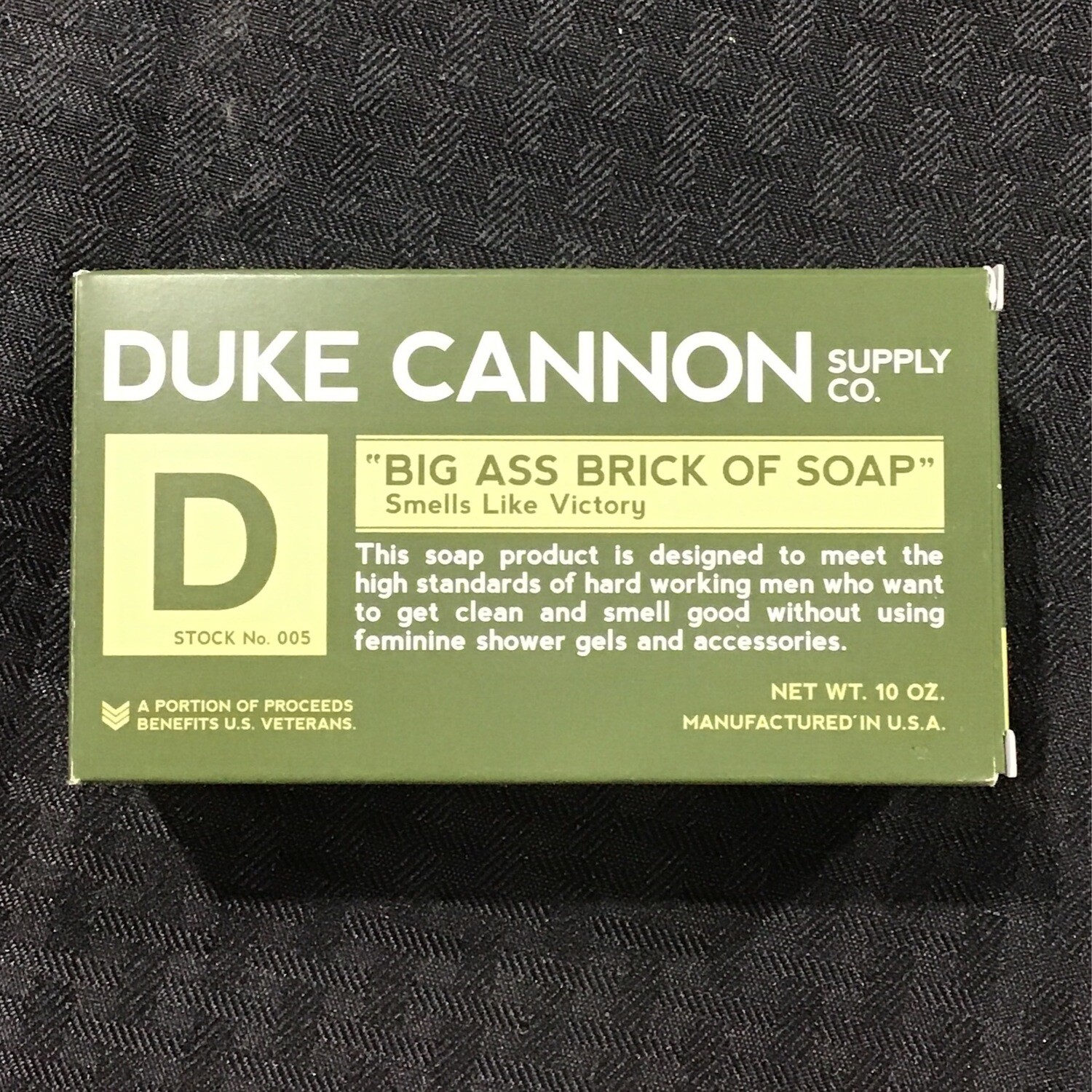 Duke Cannon Big Ass Brick Soap- Victory