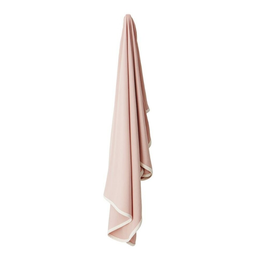 Stretch Jersey Blanket. Pink