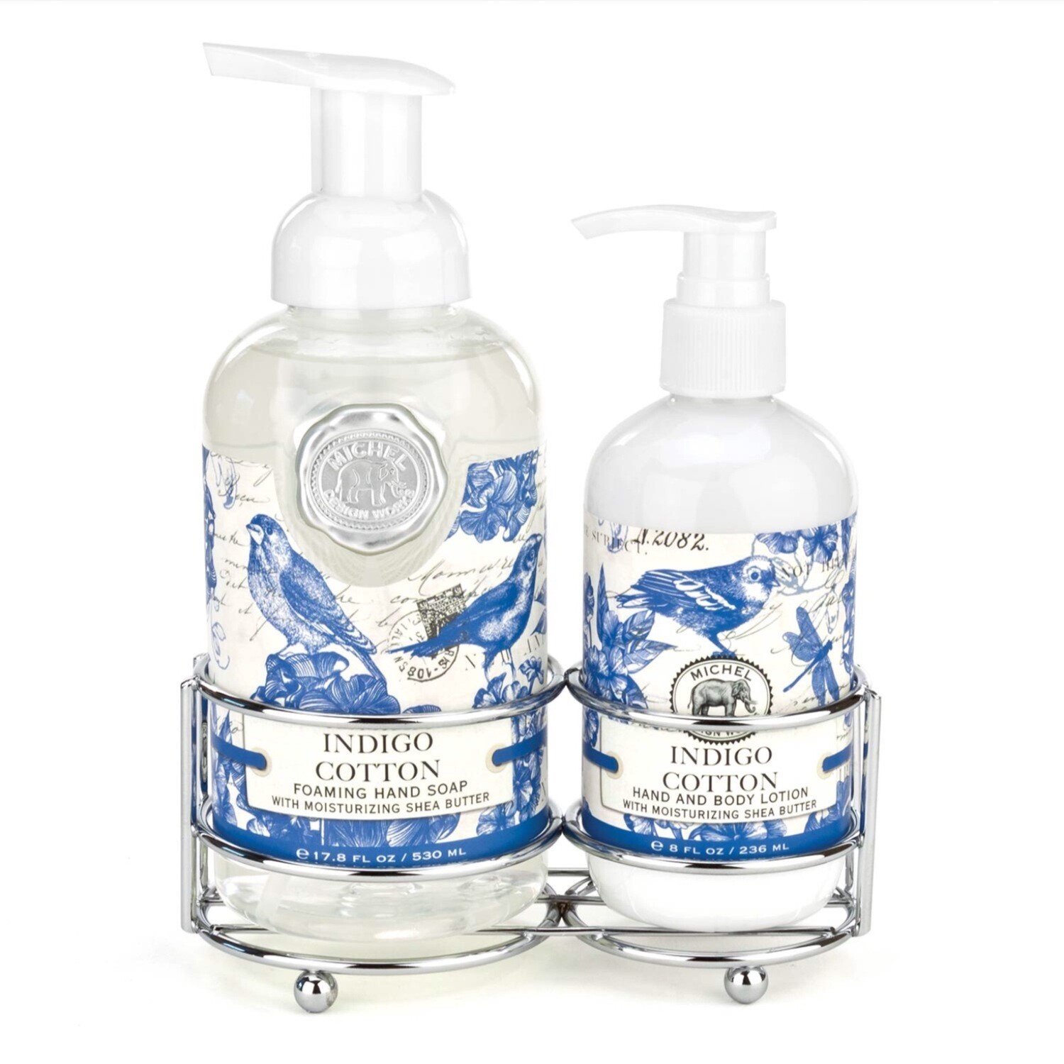 Indigo Cotton Handcare Caddy
