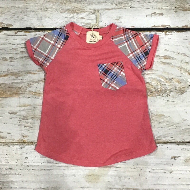 Pink Plaid Pocket