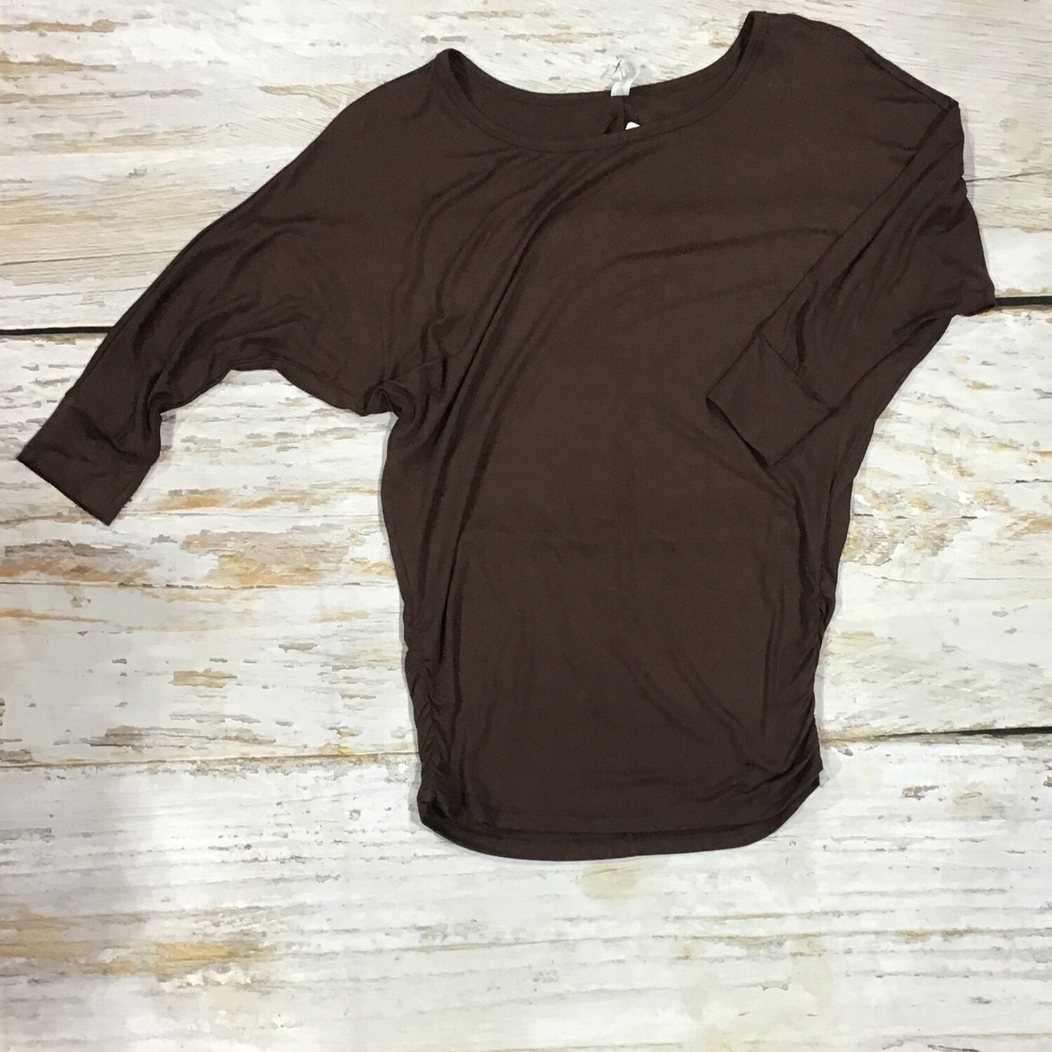 BROWN PIKO TOP