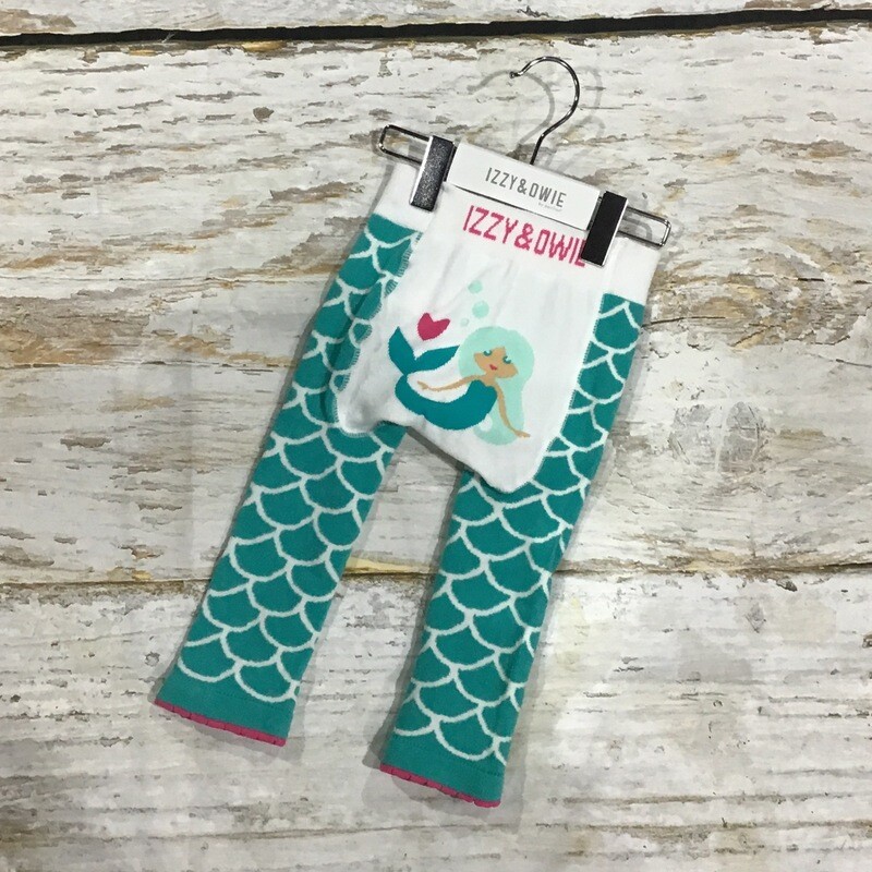 Mermaid Leggings 6-12 Months