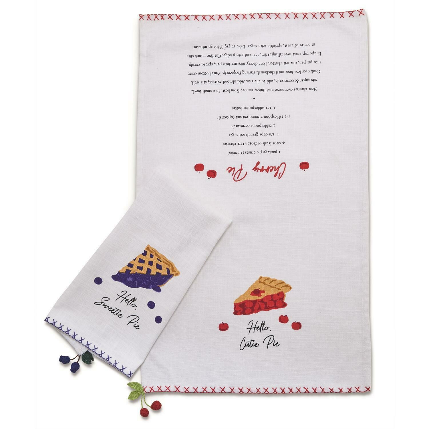 Sweet As Pie Towel w/Recipe