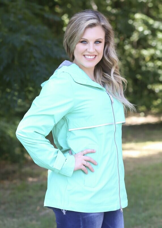 MINT RAIN JACKET