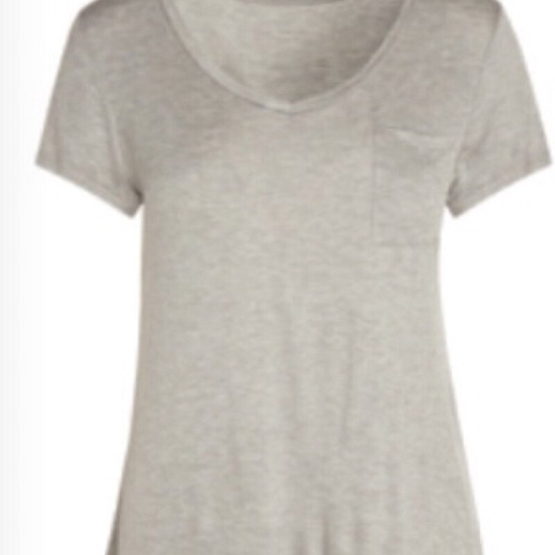 Heather Grey Pocket Tee