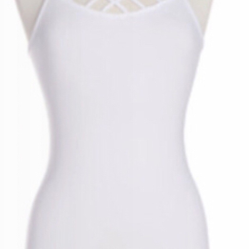 White Criss Cross Cami