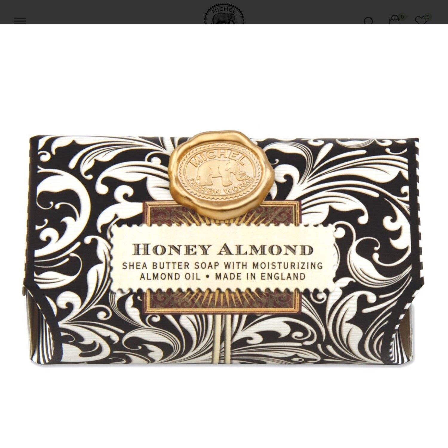 Honey Almond Bath Soap Bar