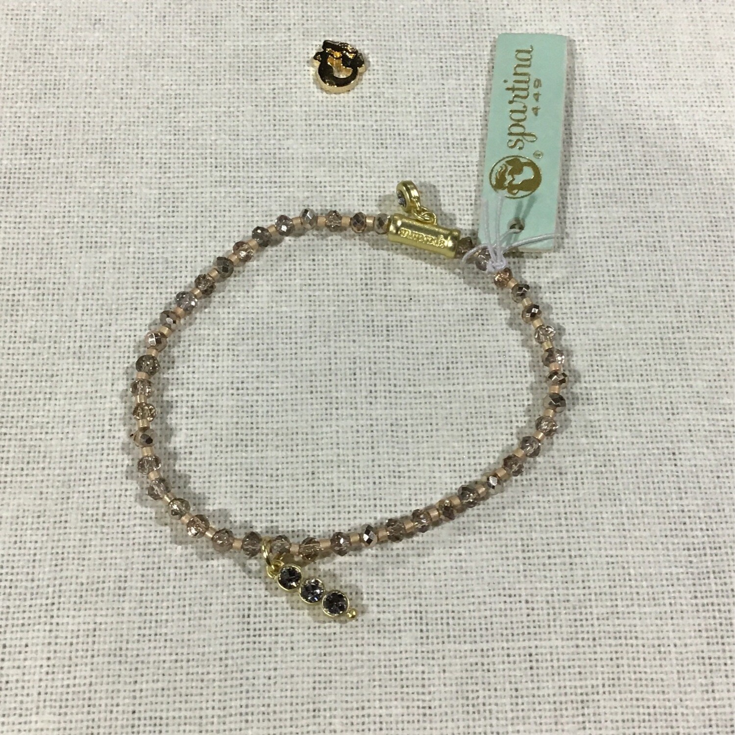 Twinkle Stretch Rose Bracelet