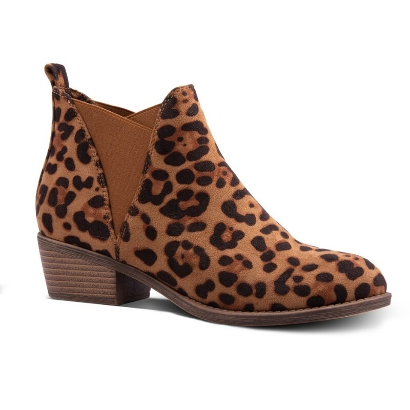 Cypress Bootie. Leopard