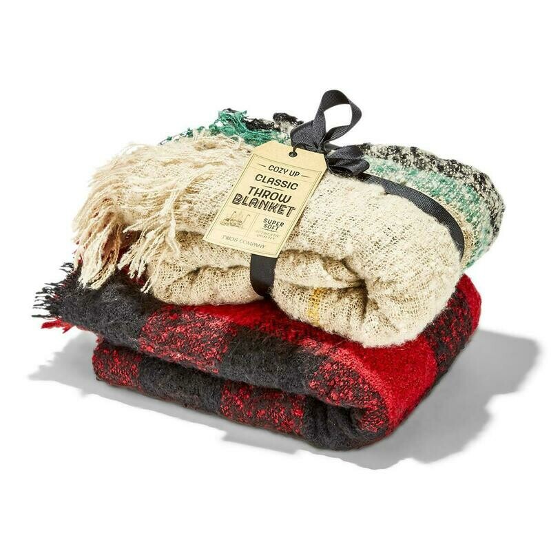 Plaid Throw