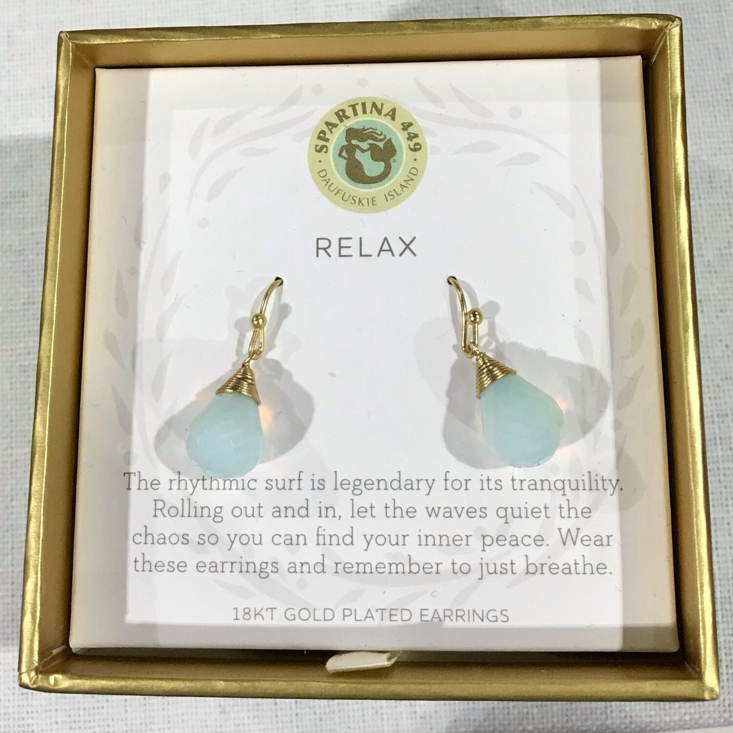 Water Drop Earrings Relax