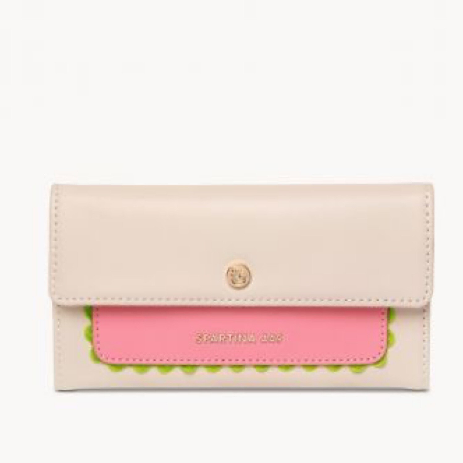 Wilson ric rac trifold wallet
