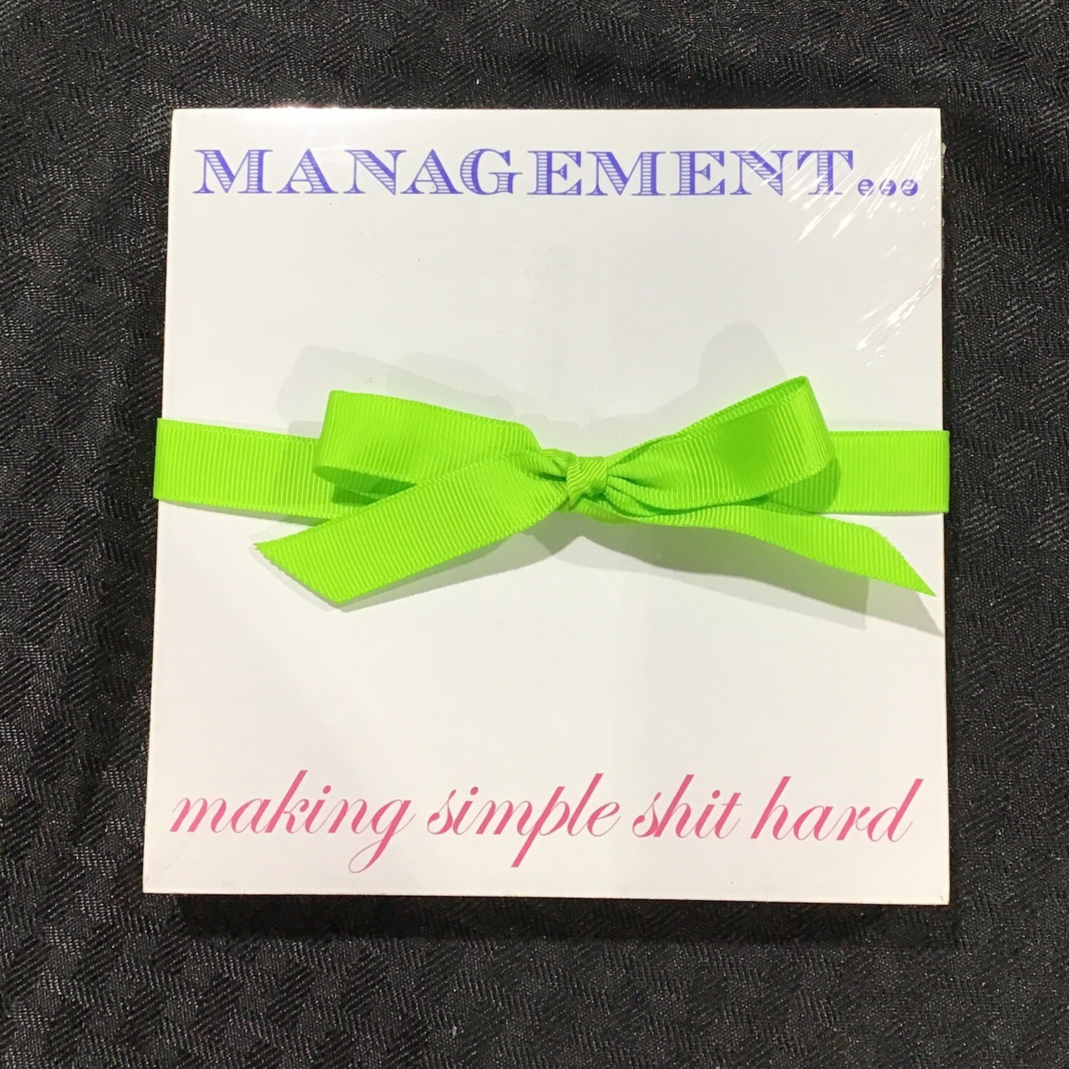 Management Notepad