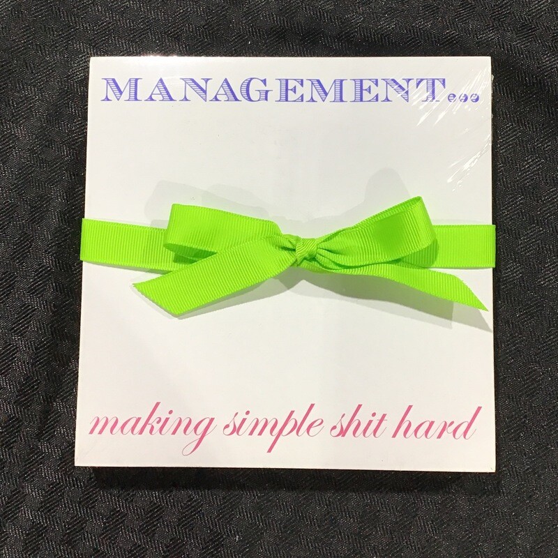 Management Notepad