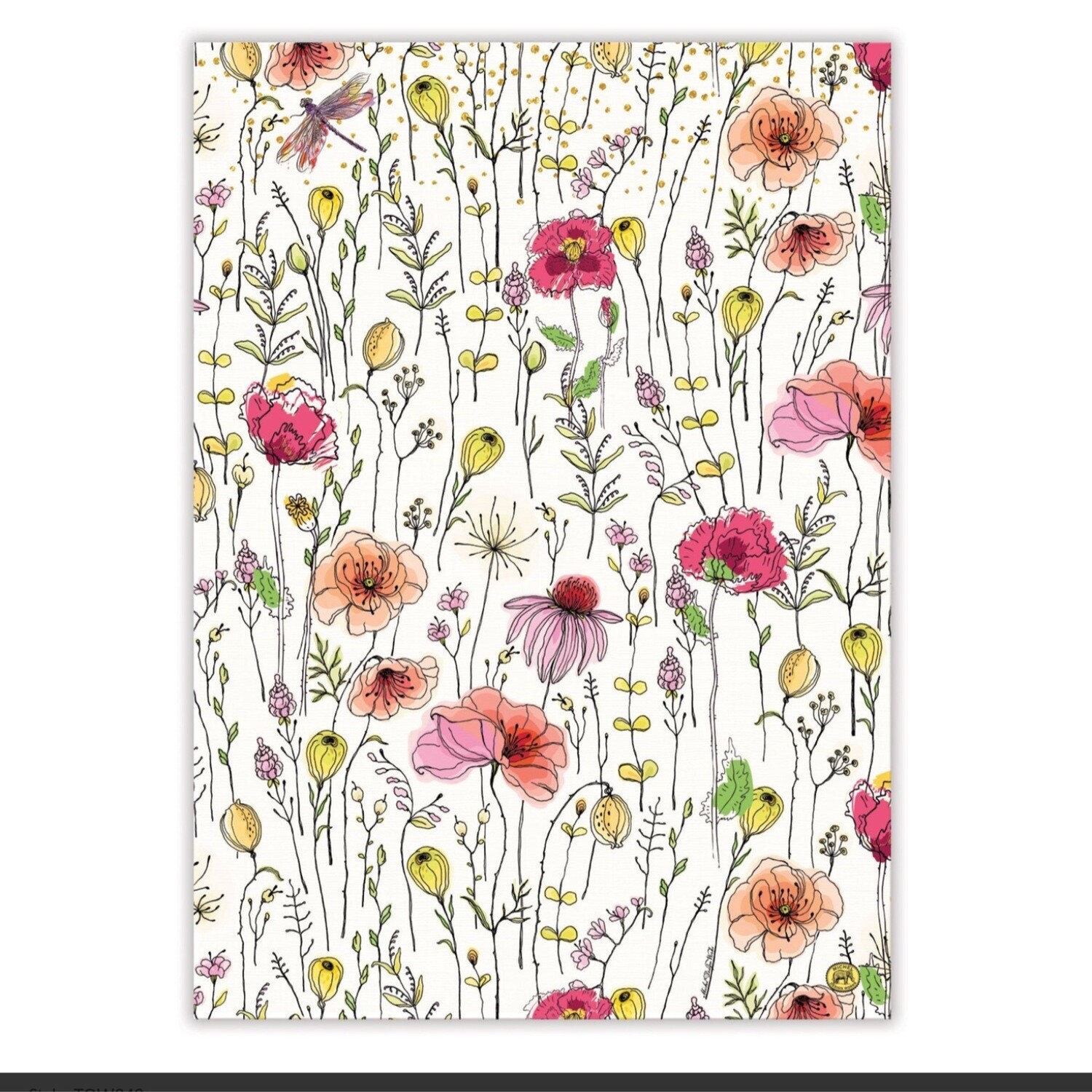 Posies Kitchen Towel