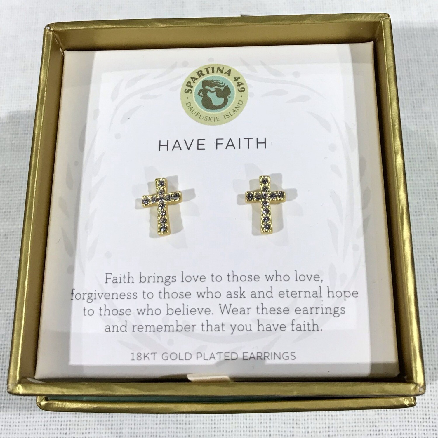 Have Faith Earrings