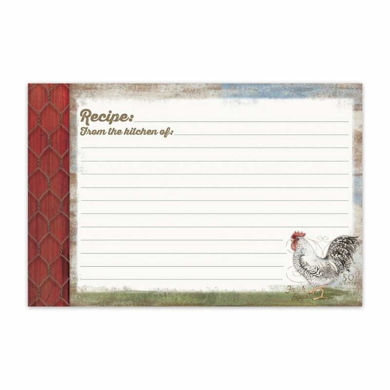 Recipe Card Refills