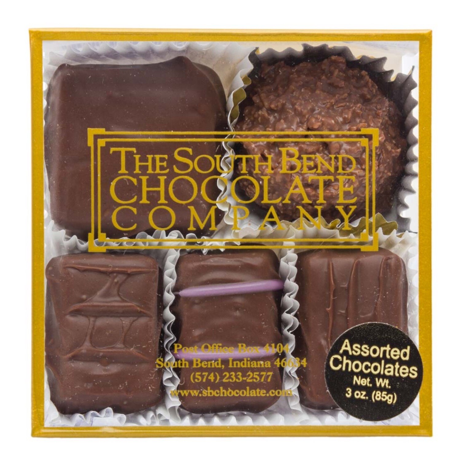 4 Piece Assorted Truffles 2.5 oz
