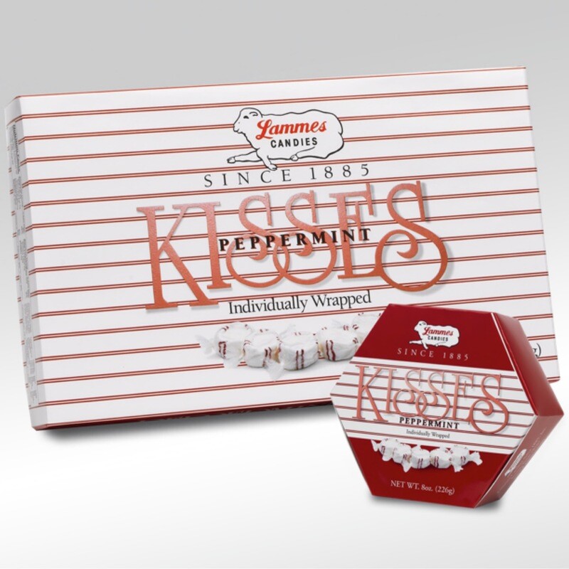 Peppermint Kisses 24 oz Box