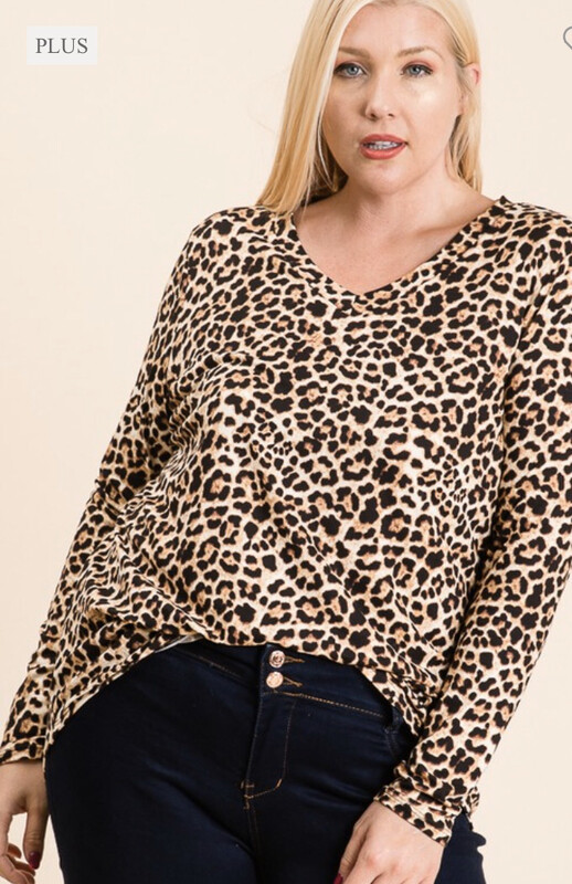 Leopard Long Sleeve Top
