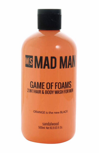 2 in 1 Hair & Body Wash for Men
