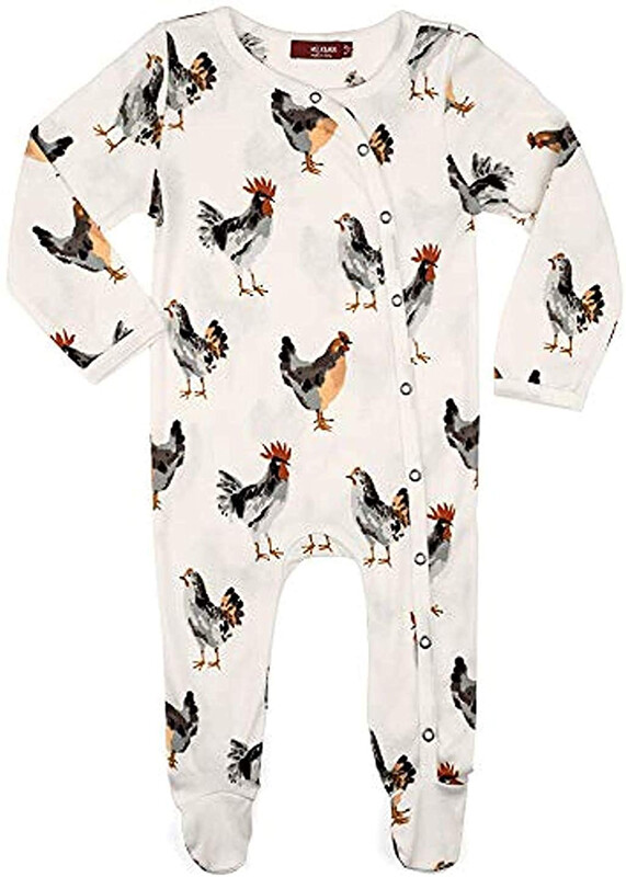 Footed Romper Chickens
