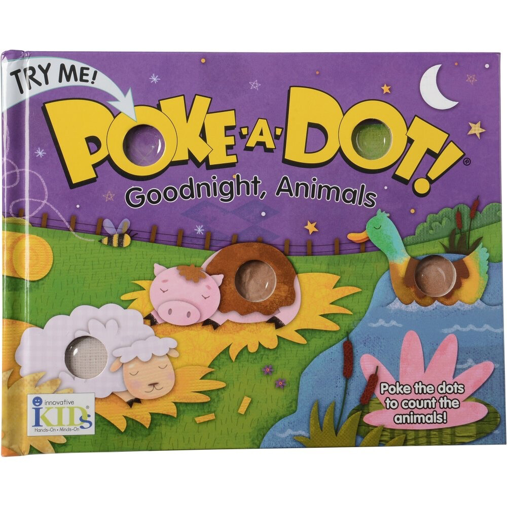 Poke-A-Dot Goodnight Animals Book