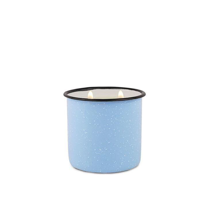 Blue Enamelware Wild Fig & Cedar 9.5 oz