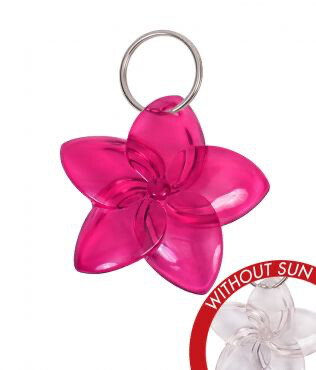 Color changing key chains, name: Flower