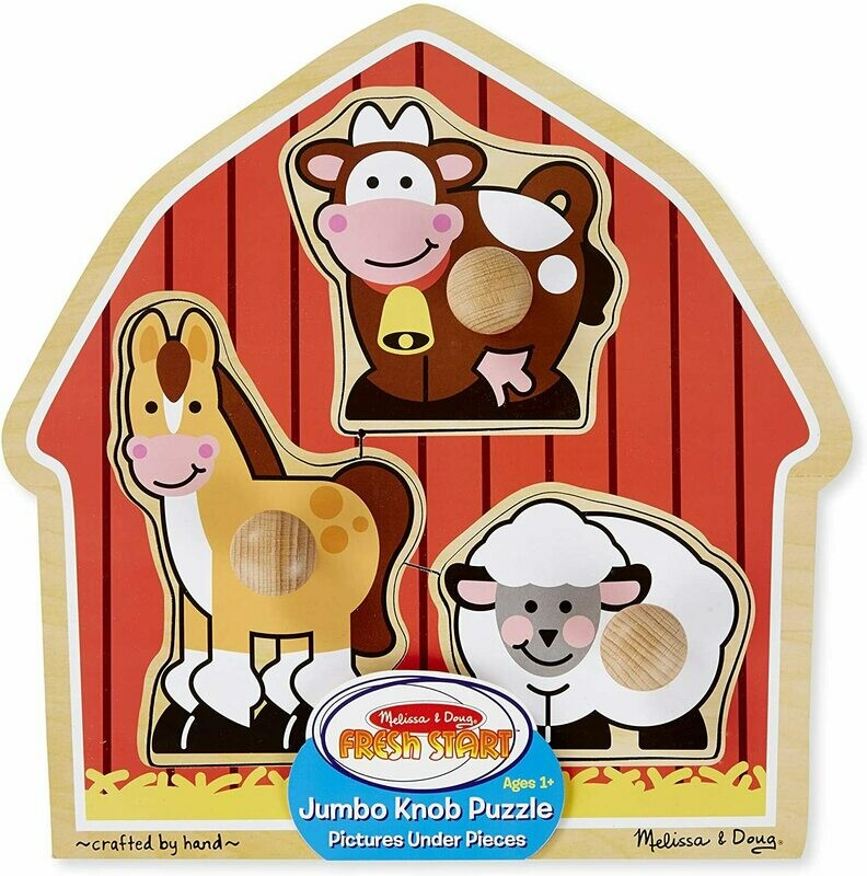 Barnyard Jumbo Knob Puzzle