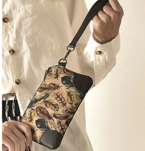 Feathers Club Wristlet
