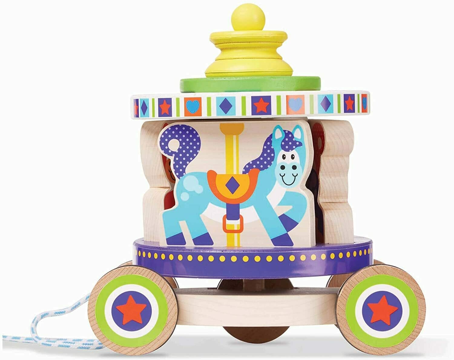 First Play Carousel Pull Toy