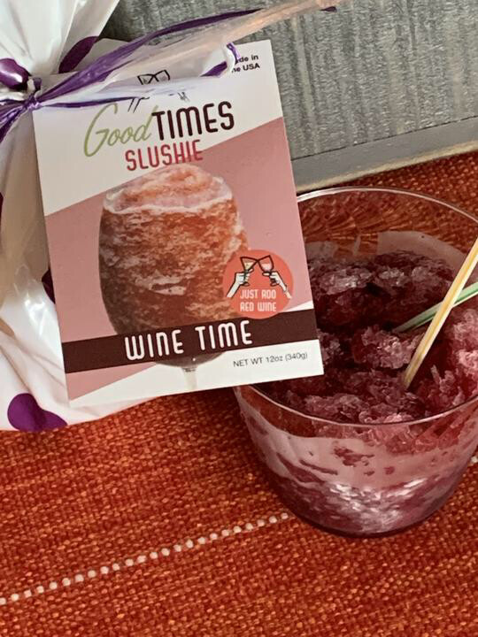 Slushie Wine Time