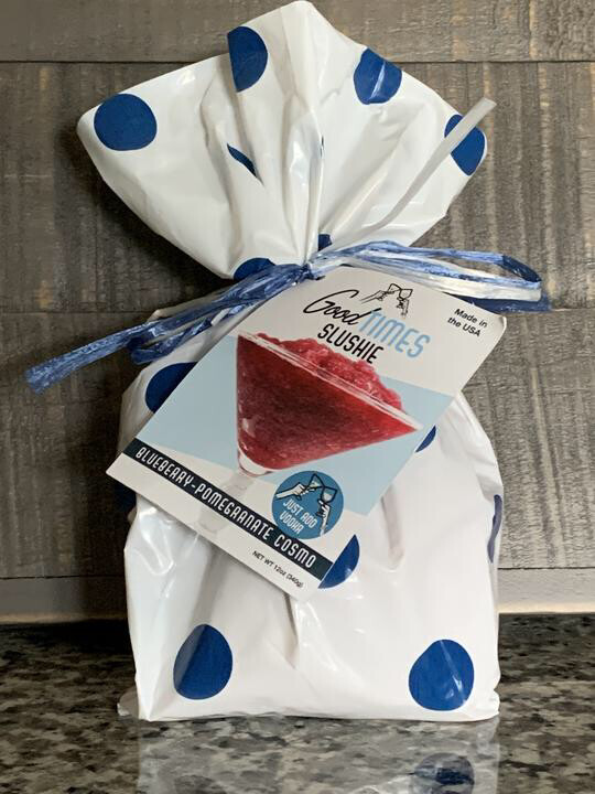 Slushie Blueberry-Pomegranate Cosmo