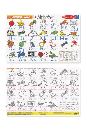Learning Mats Alphabet