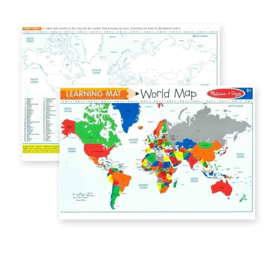Learning Mats Countries of the World