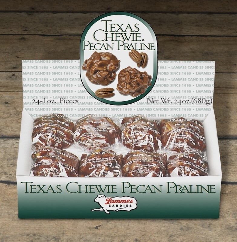 Texas Chewy Pecan Praline 24 ct Box