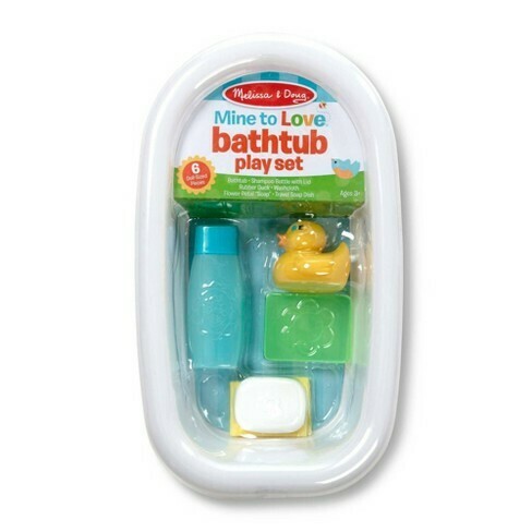 Mine to Love Bathtub Play Set White