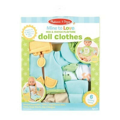 Mix & Match Playtime Doll Clothes