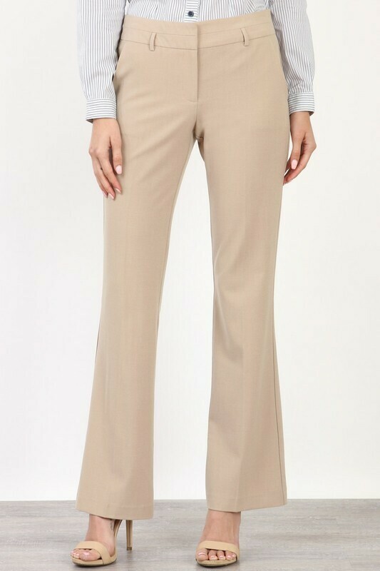 Womens Khaki Dress Pants