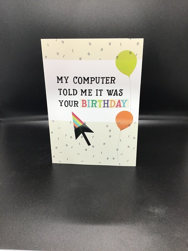 My Computer Told Me