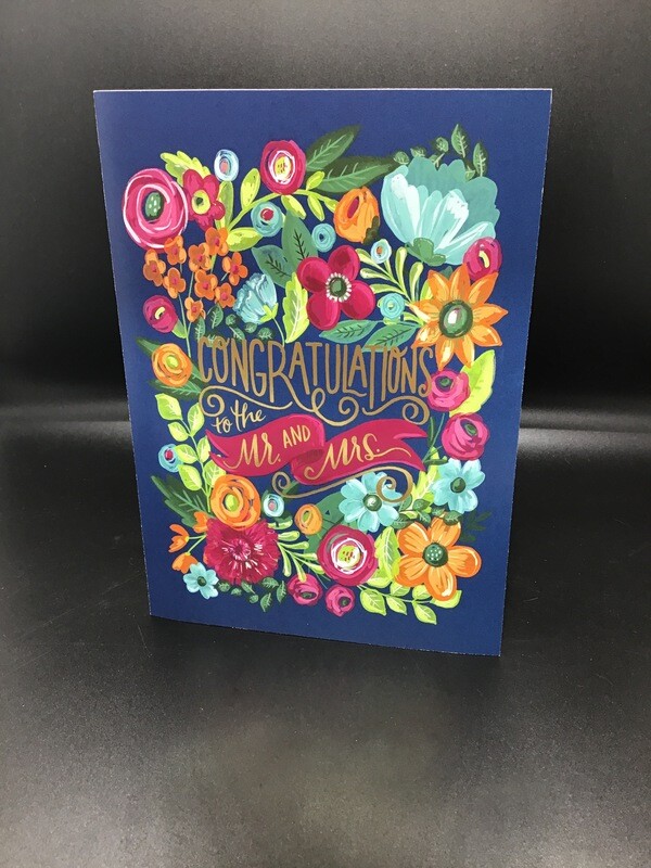 Mr. Mrs. Bright Flowers